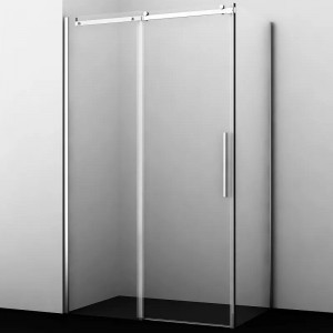 Душевой угол WasserKRAFT Dinkel 130x100 58R34 стекло прозрачное профиль хром
