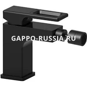 Смеситель для биде Gappo однорычажный черный (G5017-6)