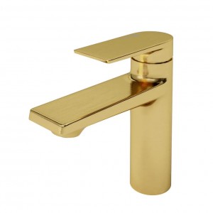 WasserKRAFT Aisch 5503 смеситель для раковины, матовое золото