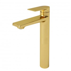 WasserKRAFT Aisch 5503H смеситель для раковины, матовое золото