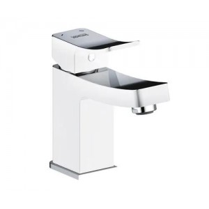 WasserKRAFT Aller 1063WHITE смеситель для умывальника, комбинированное покрытие