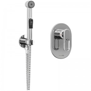 Гигиенический душ для биде со смесителем WasserKRAFT Kammel A111857 хром