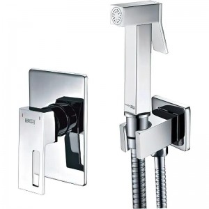 Гигиенический душ со смесителем WasserKRAFT Alme A15156 хром