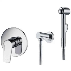 Гигиенический душ со смесителем WasserKRAFT Dill A06156 хром
