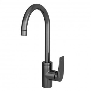 WasserKRAFT Wiese 8407 смеситель для кухни, оружейная сталь