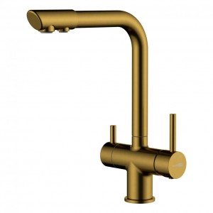 Смеситель WasserKRAFT Aisch A8387 под фильтр, матовое золото