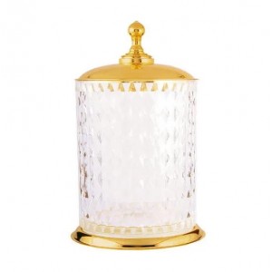 Boheme IMPERIALE 10424 ведро для мусора, золото