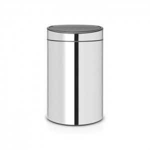 Brabantia Touch Bin New 112881 мусорный бак 40 л, стальной полированный