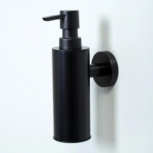 WasserKRAFT K-1399BLACK дозатор для жидкого мыла антивандальный, черный