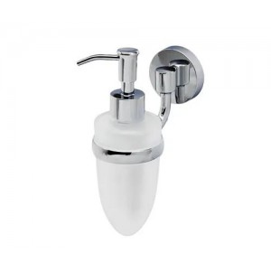 WasserKRAFT Rhein K-6299 дозатор для жидкого мыла настенный, матовое стекло/хром