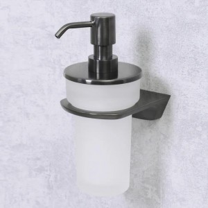 WasserKRAFT Wiese K-8999 дозатор жидкого мыла, стекло/оружейная сталь