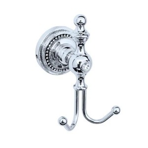 Boheme BRILLANTE 10435 крючок двойной, хром