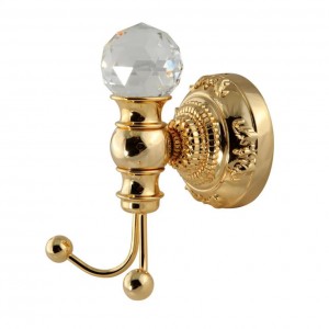 MIGLIORE Cristalia SWAROVSKI 16838 двойной крючок, золото