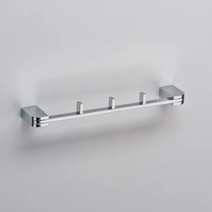 Schein Allom 221-3B планка с 3 крючками настенная, хром