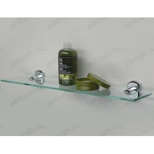 WasserKRAFT Oder K-3024 полка стеклянная, хром