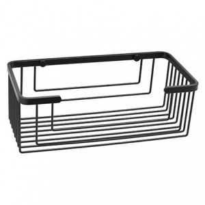 WasserKRAFT K-711BLACK полка металлическая, черная