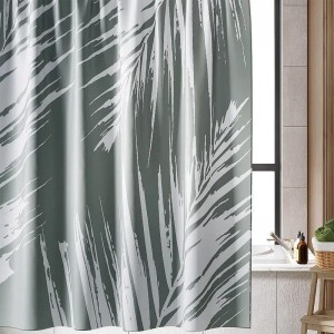 Штора на ванну WasserKRAFT Lopau 180х200 SC-60101 Зеленая