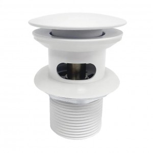 WasserKRAFT Mindel A153 донный клапан Push-up, белый