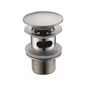 WasserKRAFT A073 донный клапан Push-up, хром