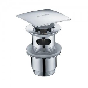 WasserKRAFT A105 донный клапан Push-up, хром