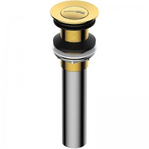 Донный клапан WasserKRAFT A253 Click-Clack золото