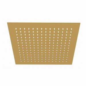Верхняя душевая насадка WasserKRAFT Aisch 5500 (A260), матовое золото