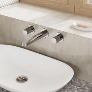 Встраиваемый смеситель для раковины WasserKRAFT Mosel 4600 (4645), хром