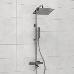 Душевая система с термостатическим смесителем WasserKRAFT  (A199.118.103.087.CH Thermo), хром