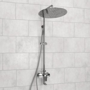 Душевая система со смесителем WasserKRAFT  (A166.117.137.087.CH), хром