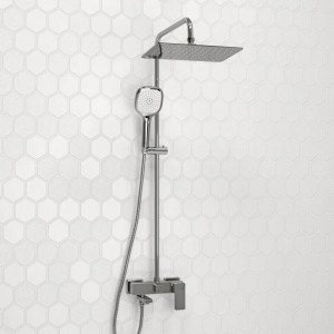 Душевая система со смесителем WasserKRAFT  (A177.069.065.010.CH), хром