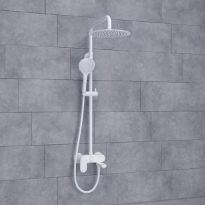 Душевая система со смесителем WasserKRAFT Mindel 8500 (A185.257.155.WM), белый