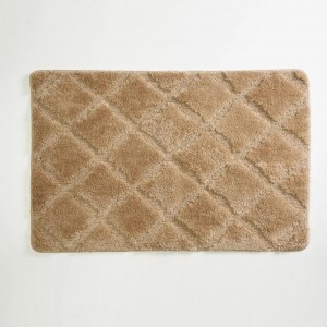 Коврик для ванной комнаты 900х600 WasserKRAFT Lippe BM-6514 Champagne Beige