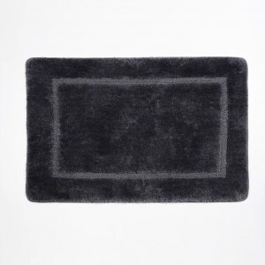 Коврик для ванной комнаты 900х600 WasserKRAFT Lopau BM-6012 Charcoal Gray