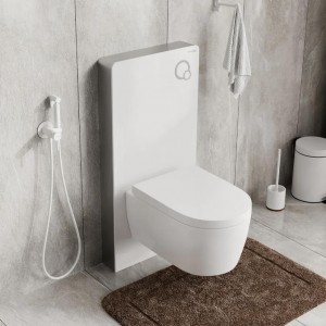 Пристенный модуль системы инсталляции для унитазов WasserKRAFT Naab 86 (86TLT.040.PE.WH)