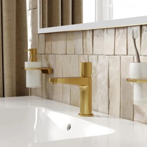 Смеситель для раковины WasserKRAFT Schunter 8200 (8203), матовое золото