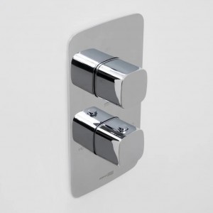 Термостатический смеситель для ванны и душа WasserKRAFT Naab 8600 (8644 Thermo), хром