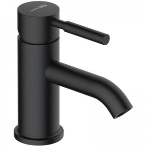 Смеситель для раковины WasserKRAFT Gollach 3305 черный матовый однорычажный