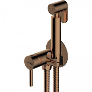 Гигиенический душ со смесителем WasserKRAFT A70938 розовое золото