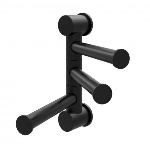 Полотенцедержатель тройной WasserKRAFT K-1053BLACK