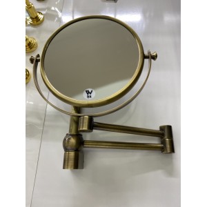 Зеркало косметическое увеличительное 5X WINDISCH WALL MOUNTED MIRRORS 99140OW бронза d185 l360
