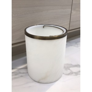 Бачок для мусора WINDISCH ALABASTER 89812OW бронза 185x215