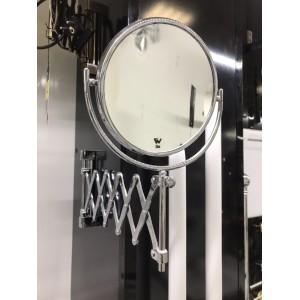 Зеркало косметическое увеличительное 5X WINDISCH 99148CR хром d185 L225/640