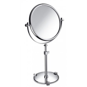 Зеркало косметическое увеличительное настольное 3X WINDISCH MOON LIGHT 99526CRB хром d185 h370/470